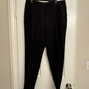 Black Anne Klein Women's Straight Leg Pants